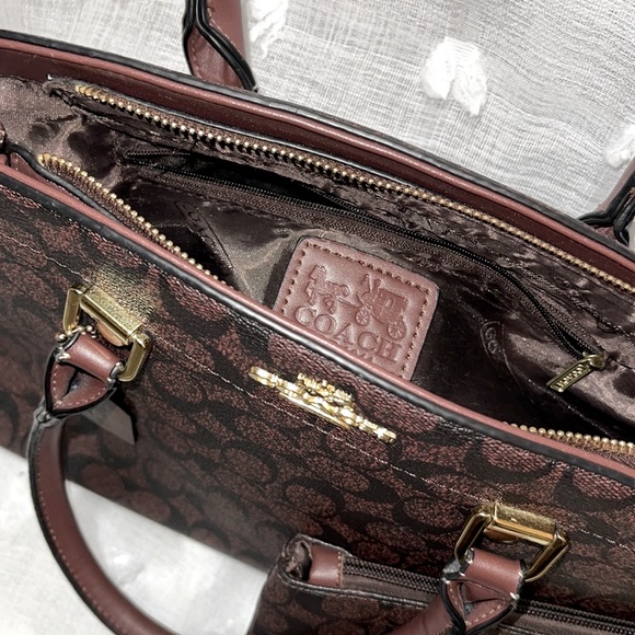 Coach Signature Lillie Carryall Handbag - Picture 2 of 5